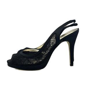 NIB Adrianna Papell Georgi Slingback High (3-3.9 in) Heel Height Heels for Women